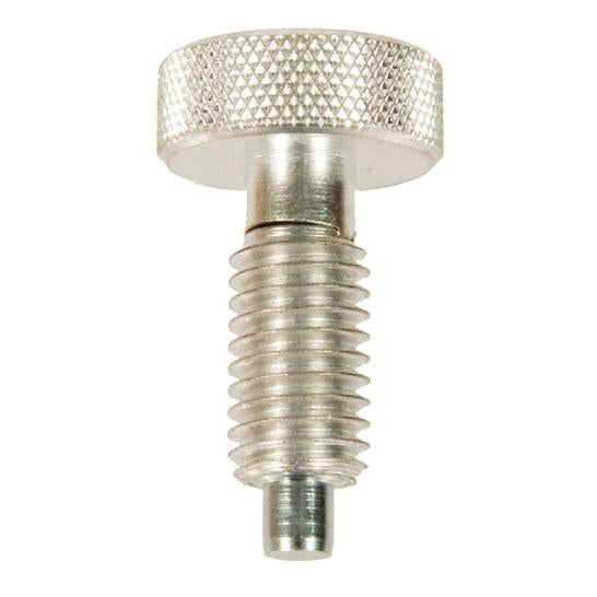 NORTHWESTERN TOOLS 33880 Hand Retractable Plungers - Knurled Head Plungers - Non-Locking Metric - Steel - Heavy Pressure, End Force: 11 Initial x 44.5 Full