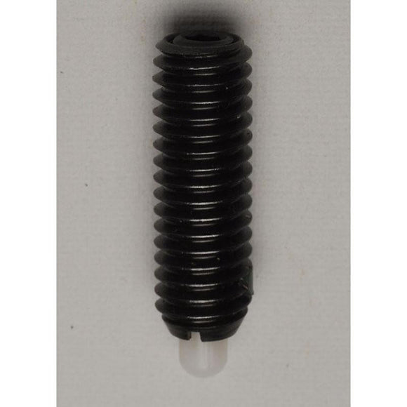 NORTHWESTERN TOOLS 33303 Standard Length Spring Plungers - Light Pressures - With Lock Element - White Delrin Nose, End Force: 1.3 Initial x 2.0 Half x 2.7 Full