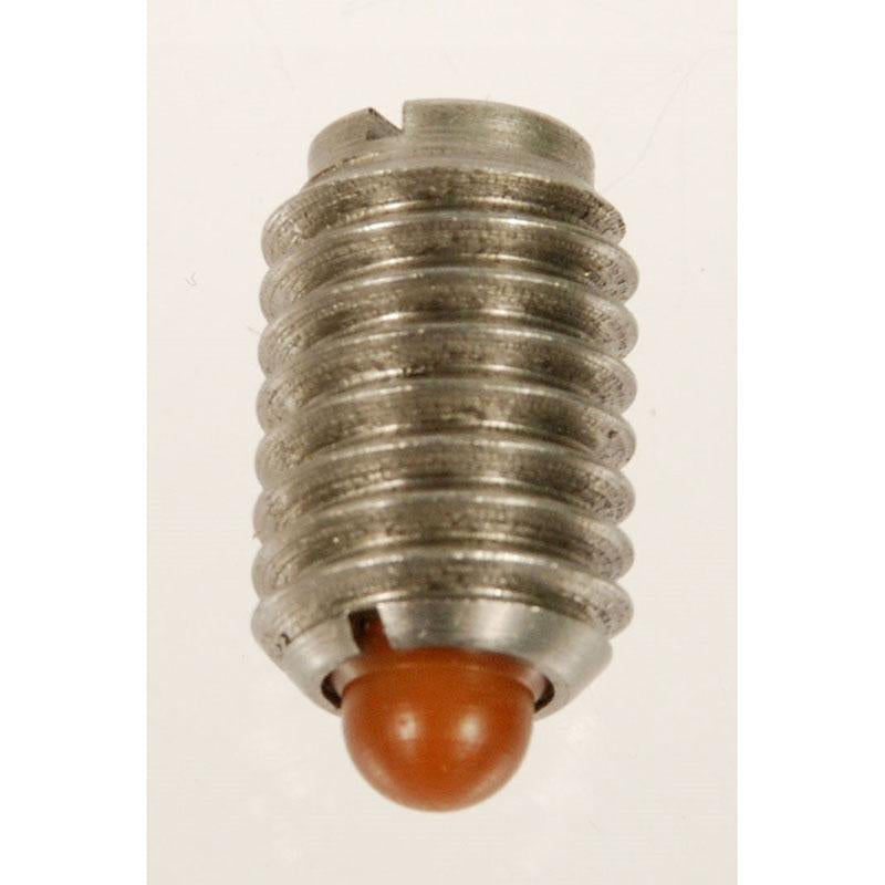 NORTHWESTERN TOOLS 33460P Stainless Steel Plungers - Short Lengths - Heavy Pressures - Without Lock. Element - Brown Delrin Nose, End Force: 1.5 Initial x 3.1 Half x 4.75 Full