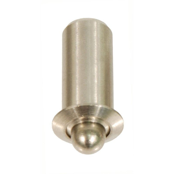 NORTHWESTERN TOOLS 10514 Press Fit Spring Plungers - Light Pressure, Heat Treated Steel Nose - Zinc Plated Finish / Stainless Nose; End Force: 0.5 Initial x 1.0 Final
