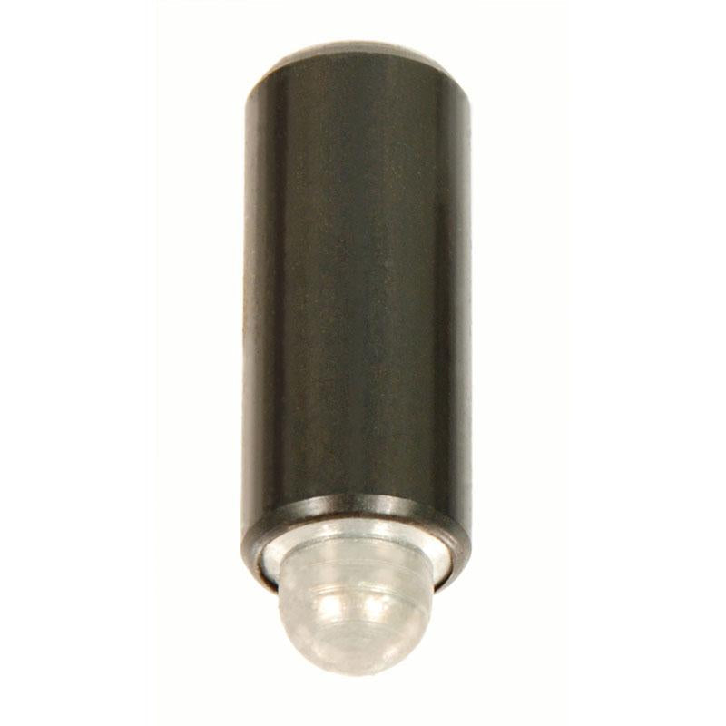 NORTHWESTERN TOOLS 10717 Press Thru Spring Plungers - Light Pressure, Heat Treated Steel Nose - Zinc Plated Finish / End Force: 1.5 Initial x 3.0 Final