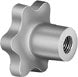 NORTHWESTERN TOOLS 17213 Aluminum Hand Knobs - Tapped; Thread Size: 3/8-16