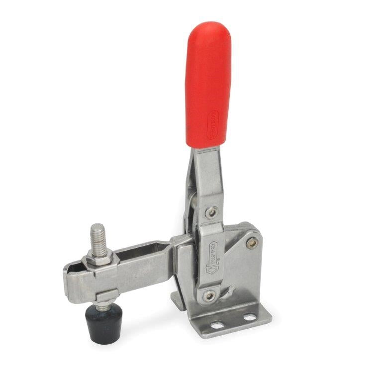 JW WINCO GN810-130-C-NI VERTICAL TOGGLE CLAMP