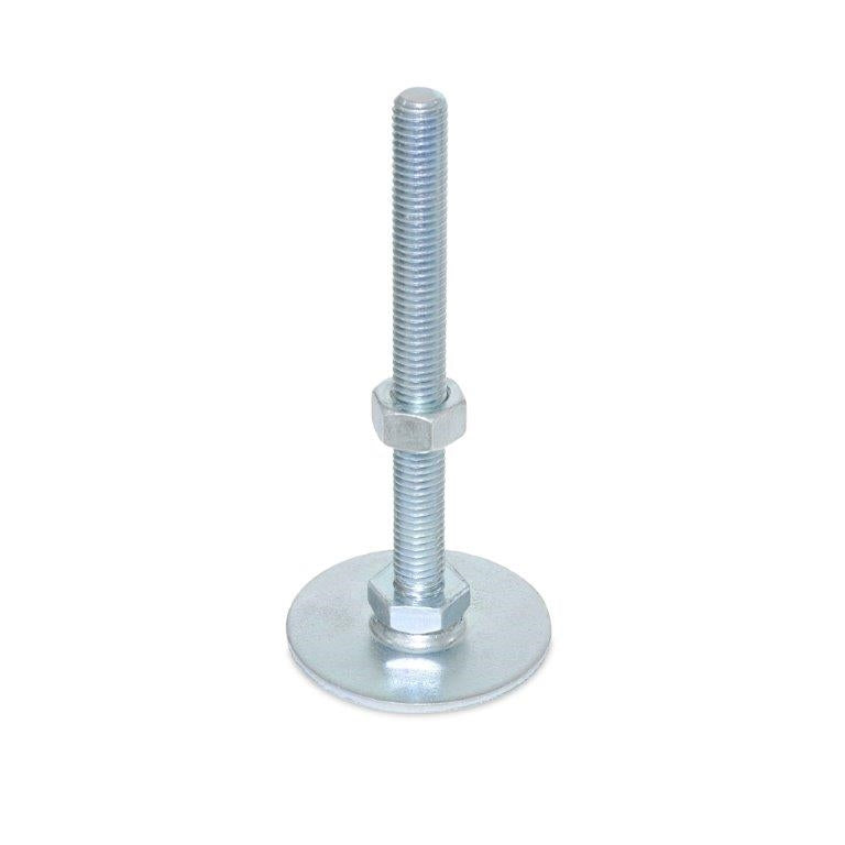 JW WINCO GN40-50-1/2X13-150-A0-SK GN 40 Leveling Feet Steel, Tapped Socket or Threaded Stud Type