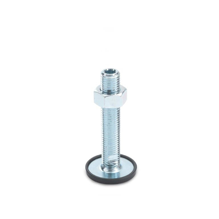 JW WINCO GN40-40-5/8X11-75-A1-U GN 40 Leveling Feet Steel, Tapped Socket or Threaded Stud Type