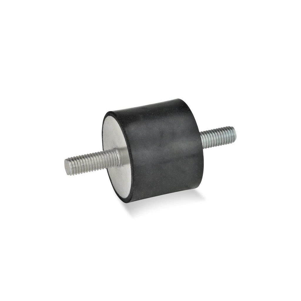 JW WINCO GN351-40-20-M8-SS-55 RUBBER BUMPER THREADED STUDS