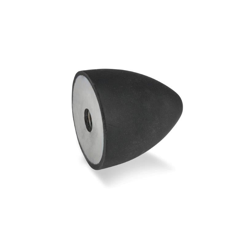 JW WINCO GN353-35-40-M8-E-55 RUBBER BUMPER CONE TAPPED