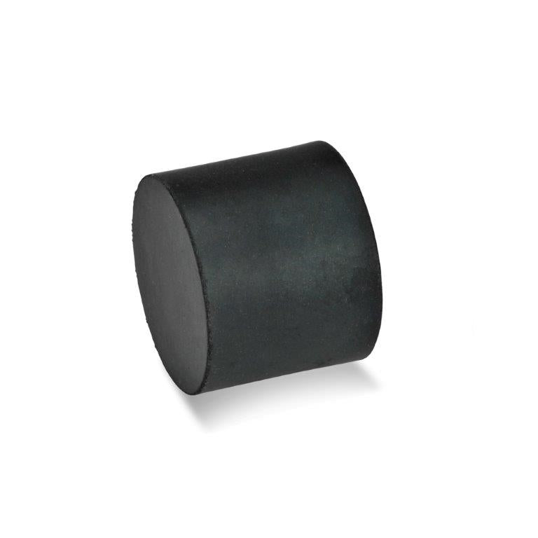 JW WINCO GN452-30-30-M8-E-55 RUBBER BUMPER STAINLESS, TAPPED