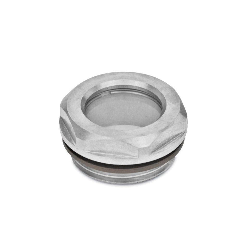 JW WINCO GN743.5-11-M16X1.5-B OIL SIGHT GLASS STAINLESS ESG GLASS - W/O REFLECTOR