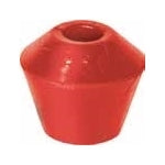 Image of DESTACO 225219-M polyurethane cap flat-tip designed for durability and reliable performance in high-demand industrial systems.