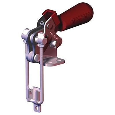 Image of DESTACO 344-SS large vertical latch clamp engineered for robust and consistent fastening in high-demand industrial applications.