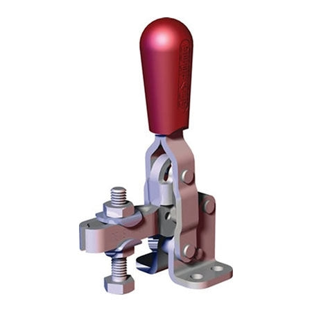 Image of DESTACO 202-USS engineered in stainless steel for superior hold-down clamping performance in harsh industrial settings.