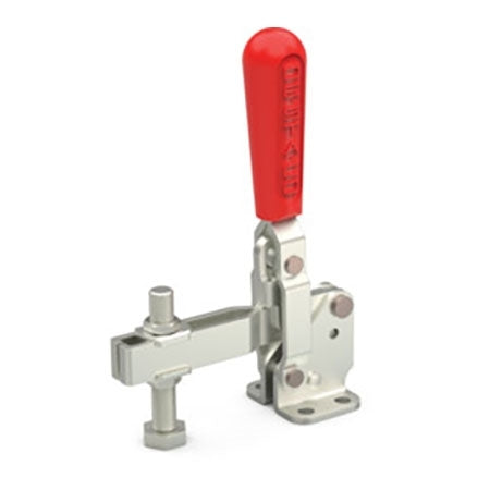 Image of DESTACO 207-USS engineered in stainless steel for robust clamp hold-down action in harsh industrial environments.