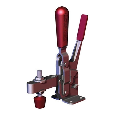 Image of DESTACO 210-UR clamp hold-down action with positive lock latch engineered for reliable, secure fastening in industrial applications.