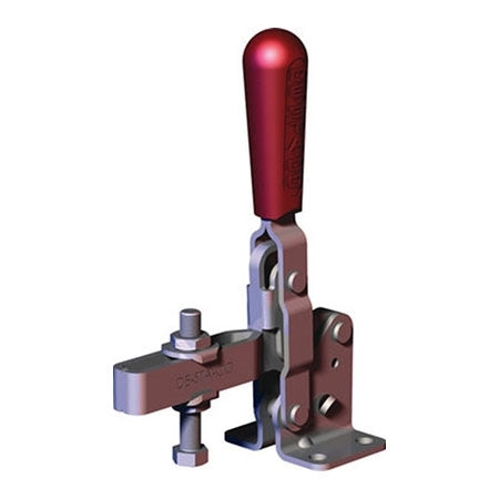 Image of DESTACO 210-USS clamp hold-down action engineered in stainless steel for superior durability and secure performance.