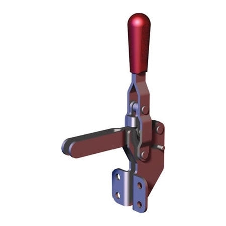Image of DESTACO 91090 engineered as a vertical hold-down toggle locking clamp for robust and secure industrial fastening.