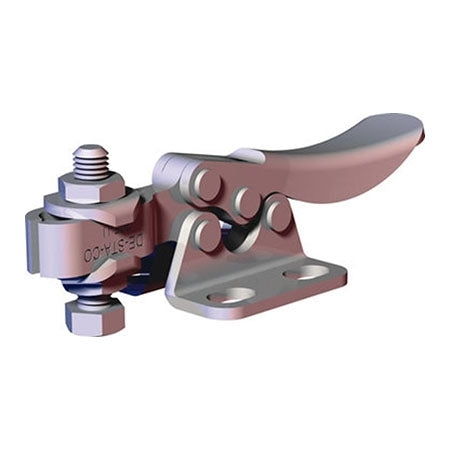 Image of DESTACO 205-USS clamp hold-down action engineered in stainless steel for superior durability and dependable performance.