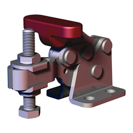 Image of DESTACO 305-USS clamp hold-down action engineered in stainless steel for reliable and consistent clamping performance in industrial applications.