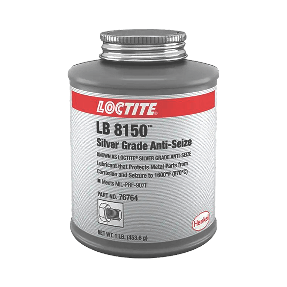 Loctite LM5076764 Silver Grade Anti-Seize Brush Can - 1 lb