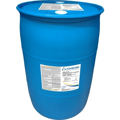 Ashburn LK70M03577 Non-Acid Disinfectant Cleaner - Liquid - 55 Gallon - RTU