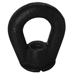 ACTEK AK48570 2,500 LBS COIL EYE NUT 38719 BLACK OXIDE FINISHED