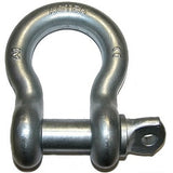 ACTEK AK60006 5/8 ALLOY SHACKLE, SCREW PIN TYPE, 5 TONS WLL, GALVANIZED