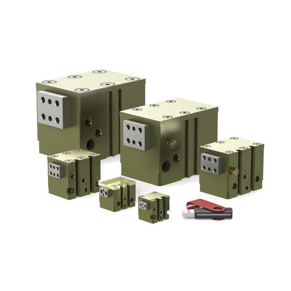 DESTACO ROBOHAND DPDS-250M-050 2 JAW MODULAR PARALLEL GRIPPER