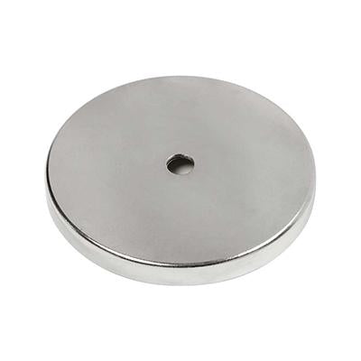 Industrial Magnetics MAG-MATE® Plated Cup Ceramic Magnet with Threaded Hole 147lbs MX3870TH