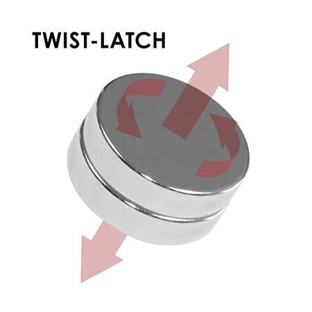 Industrial Magnetics Smart-Mag® Polymag Pair - 180 Deg. Latch CMP2M1012L18