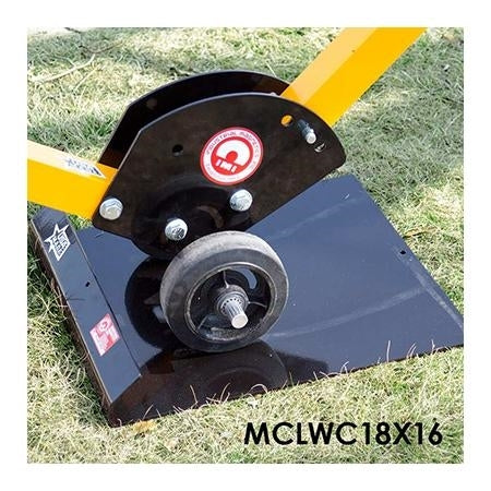 Industrial Magnetics MAG-MATE® Wheel Chock For MCL 18 X 16 MCLWC18X16