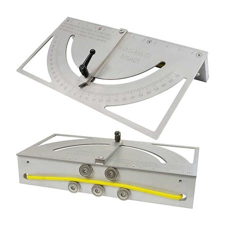 MAG-MATE WS810 Magnetic Welding Square - 160lb Hold, 45° & 90° Angles With Release Handle