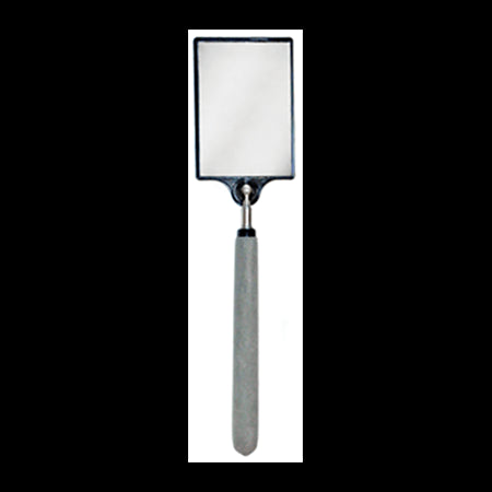 Industrial Magnetics MAG-MATE® Telescoping Rectangular Glass Inspection Mirror Reaches 32.75