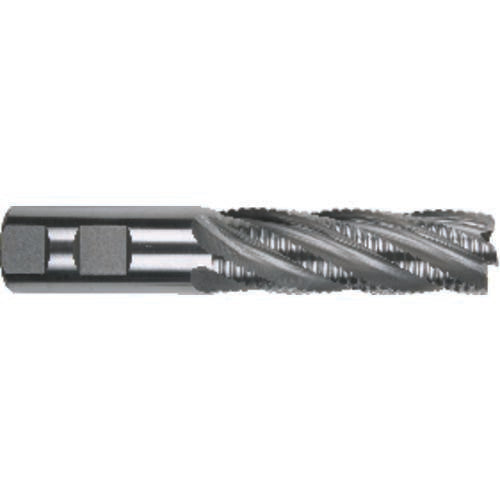 Morse Cutting Tools CV3244496 1/4" x 3/8" x 5/8" x 2 7/16" 3 Flute Single End HSSCo Roughing Non-Center Cutting End Mill-Uncoated Series/List #4594