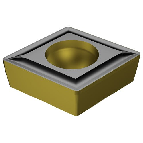 Sandvik Coromant FF87CCMT7080741 CCMT 2151 UF 4335, 0.016" Corner Radius, 0.094" Thick, 1/4" Inscribed Circle, TiCN|Al2O3|TiN, Diamond, Turning Indexable Insert
