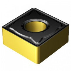 Sandvik Coromant FF87CNMG6868552 CNMG 434 KR 3225, 0.062" Corner Radius, 0.187" Thick, 1/2" Inscribed Circle, TiN|Al2O3|TiCN, Turning Indexable Insert