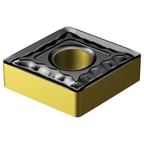 Sandvik Coromant FF87CNMG7080900 CNMG 543 QM 4335, 0.047" Corner Radius, 1/4" Thick, 5/8" Inscribed Circle, TiCN|Al2O3|TiN, Diamond, Turning Indexable Insert