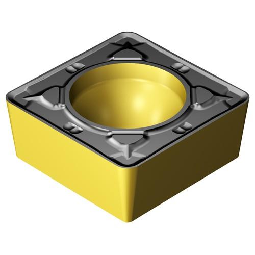 Sandvik Coromant FF87SCMT7080733 SCMT 433 PR 4335, 0.047" Corner Radius, 0.187" Thick, 1/2" Inscribed Circle, TiCN|Al2O3|TiN, Square, Turning Indexable Insert
