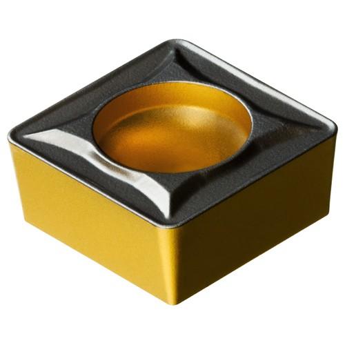 Sandvik Coromant FF87SCMT7080769 SCMT 3252 UR 4335, 0.032" Corner Radius, 0.156" Thick, 3/8" Inscribed Circle, TiCN|Al2O3|TiN, Square, Turning Indexable Insert