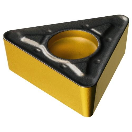 Sandvik Coromant FF87TCMT7080734 TCMT 222 PR 4335, 0.032" Corner Radius, 1/8" Thick, 1/4" Inscribed Circle, TiCN|Al2O3|TiN, Triangle, Turning Indexable Insert