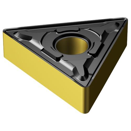 Sandvik Coromant FF87TNMG7080888 TNMG 433 PR 4335, 0.047" Corner Radius, 0.187" Thick, 1/2" Inscribed Circle, TiCN|Al2O3|TiN, Triangle, Turning Indexable Insert