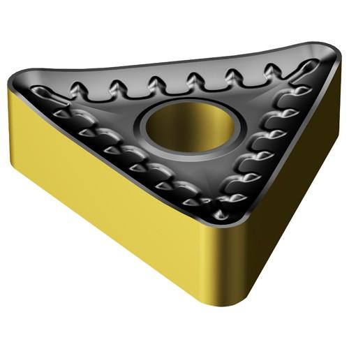 Sandvik Coromant FF87TNMM7081122 TNMM 543 QR 4335, 0.047" Corner Radius, 1/4" Thick, 5/8" Inscribed Circle, TiCN|Al2O3|TiN, Triangle, Turning Indexable Insert
