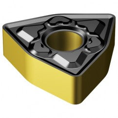Sandvik Coromant FF87WNMG24502 WNMG 432 KM 3210, 0.032" Corner Radius, 0.187" Thick, 1/2" Inscribed Circle, TiCN|Al2O3|TiN, Trigon, Turning Indexable Insert