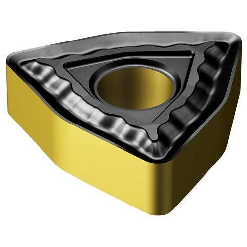 Sandvik Coromant FF87WNMG7080924 WNMG 433 QM 4335, 0.047" Corner Radius, 0.187" Thick, 1/2" Inscribed Circle, TiCN|Al2O3|TiN, Trigon, Turning Indexable Insert