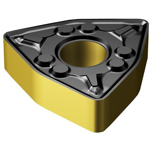 Sandvik Coromant FF87WNMG7080937 WNMG 432 WM 4335, 0.032" Corner Radius, 0.187" Thick, 1/2" Inscribed Circle, TiCN|Al2O3|TiN, Trigon, Turning Indexable Insert