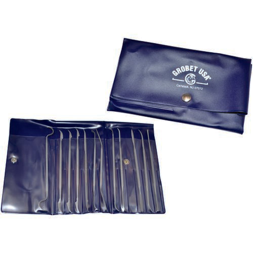 Grobet File Company GF2032020 12 Piece 6? Riffler File Set 0 Cut 32.02