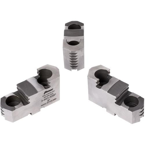 TMX HK313883408P Hard Top Jaws for Scroll Chuck 8? 4-Jaw 4 Pc Set ?3-883-408P