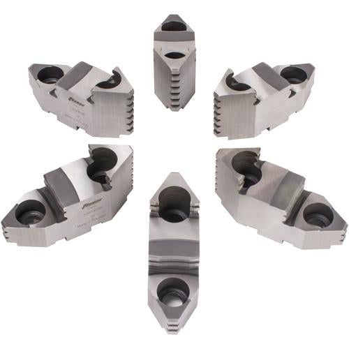 TMX HK313883608P Hard Top Jaws for Scroll Chuck 8? 6-Jaw 6 Pc Set ?3-883-608P