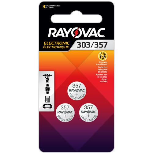 Rayovac KA30CN010 KEYLESS 303/357 3 PACK