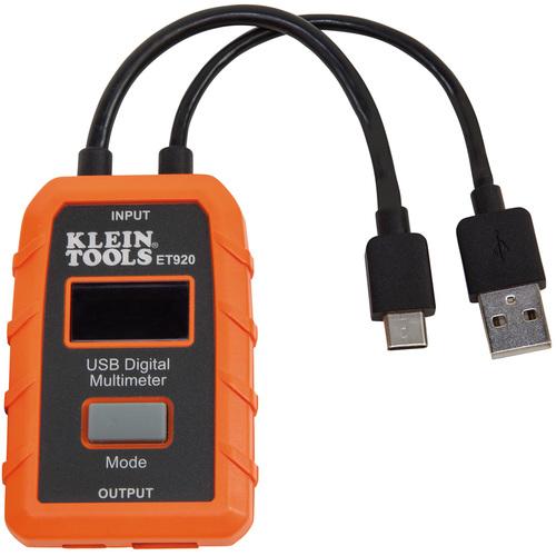 Klein KP6016020 USB-A AND USB-C DIG METER ET920