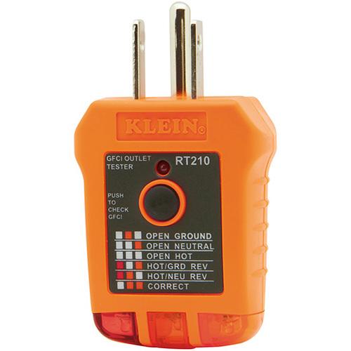Klein KP6016135 GFCI RECEPTACLE TESTER RT210